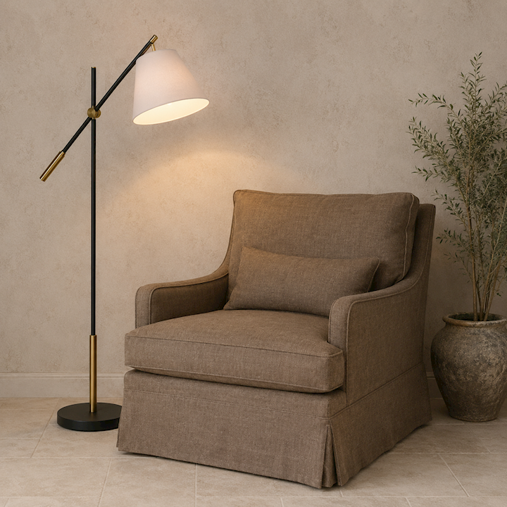 ANGLE POISED FLOOR LAMP 160cm